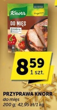 Przyprawa Knorr do mięs promocja w Groszek