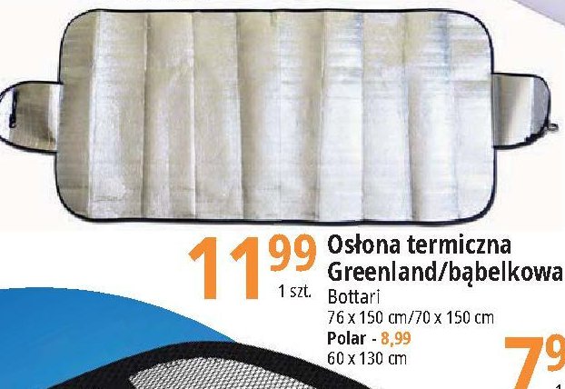 Os艂ona termiczna na szyb臋 letnio-zimowa GREENLAND promocja