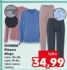 Piżama męska m-xl Oyanda promocja w Kaufland