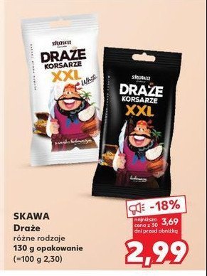 Draże korsarz xxl white Skawa promocja