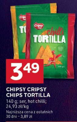 Chipsy tortilla ser SUN SNACKS promocja w Stokrotka