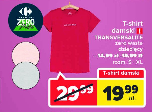 T-shirt damski transversalite rozm. s-xl promocja