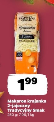 Makaron krajanka 2-jajeczny Tradycyjny Smak promocja w Netto