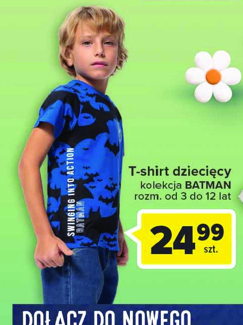 T-shirt dziecięcy 3-12 lat batman promocja