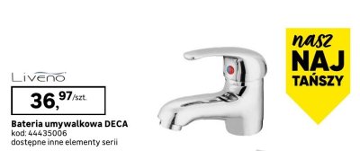 Bateria umywalkowa Deca Liveno promocja w Leroy Merlin