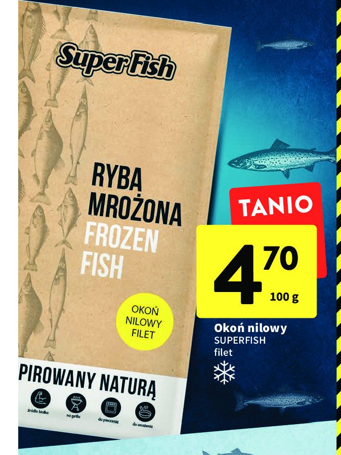 Okoń nilowy filet Superfish promocja