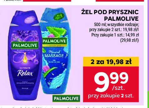 Żel pod prysznic ultimate relax Palmolive aroma essence promocja