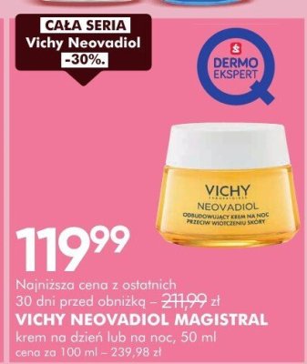 Krem Vichy Neovadiol Magistral na dzień lub na noc 50 ml promocja w Super-Pharm