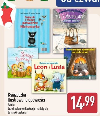 Książeczka Ilustrowane opowieści promocja w Aldi