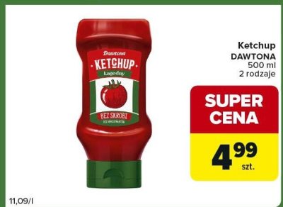 Ketchup DAWTONA promocja w Carrefour Express