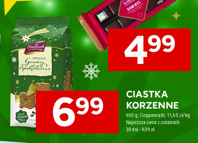 Ciastka korzenne spekulatius Coppenrath promocja