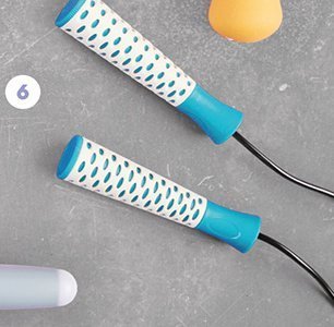 Akcesoria fitness: skakanka, 3 m promocja w Biedronka