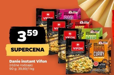 Danie instant, różne rodzaje promocja w Netto