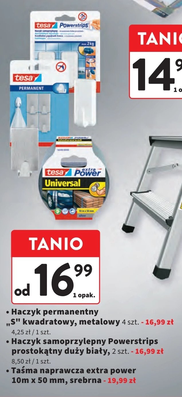 Taśma naprawcza 10 m x 50 mm Tesa promocja