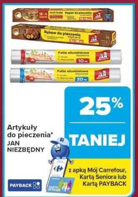 Papier do pieczenia multi-rolaw promocja w Carrefour