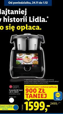 Termorobot MC Smart z Wi-Fi smart, 1200 W promocja w Lidl
