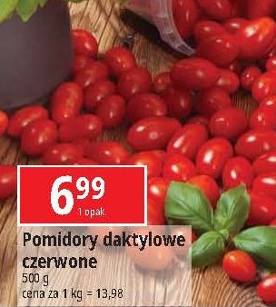 Pomidory daktylowe promocja