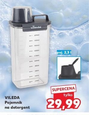 Pojemnik na detergenty 2.3 l Vileda promocja