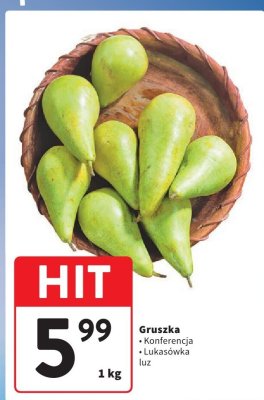 Gruszka Konferencja Lukasówka luz promocja w Intermarche