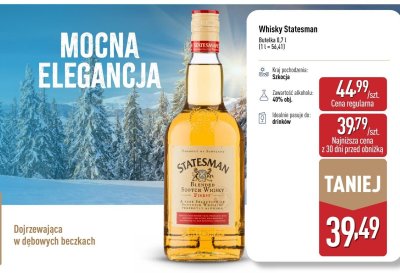Whisky promocja w Aldi