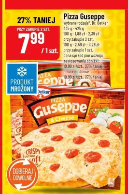 Pizza Guseppe wybrane rodzaje  promocja w POLOmarket