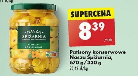 Patisony konserwowe Nasza spiżarnia promocja