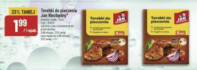 Torebki do pieczenia Jan Niezbędny promocja w POLOmarket