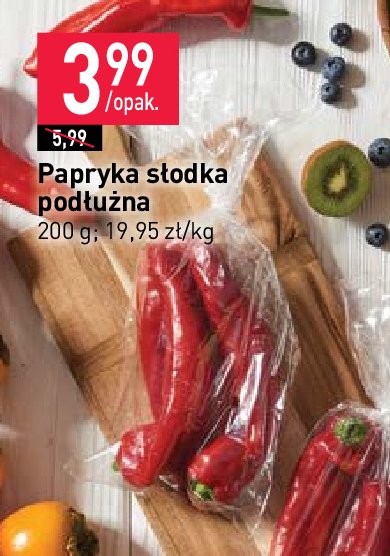 Papryka pod艂u偶na czerwona promocja