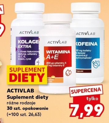 Suplementy diety Activlab różne rodzaje 30 szt. promocja w Kaufland