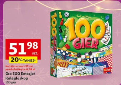 Gra EGO Emocje/Kalejdoskop 100 gier promocja w Auchan
