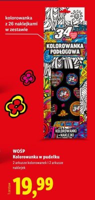 Kolorowanka w pudełku promocja w Lidl