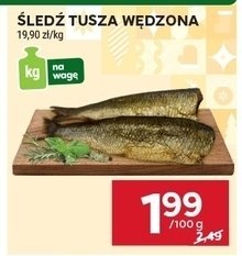 Śledź tusza wędzona promocja w Stokrotka