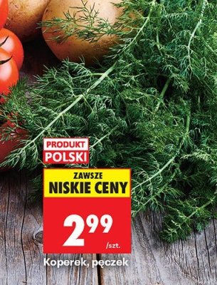 Koperek pęczek Biedronka promocja w Biedronka