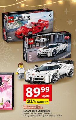 LEGO Speed Champions hipersamochód Bugatti Centodieci 77240 promocja w Auchan