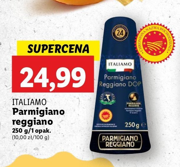 Ser parmigiano reggiano Italiamo promocja