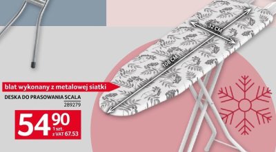 Deska do prasowania Scala promocja w Selgros