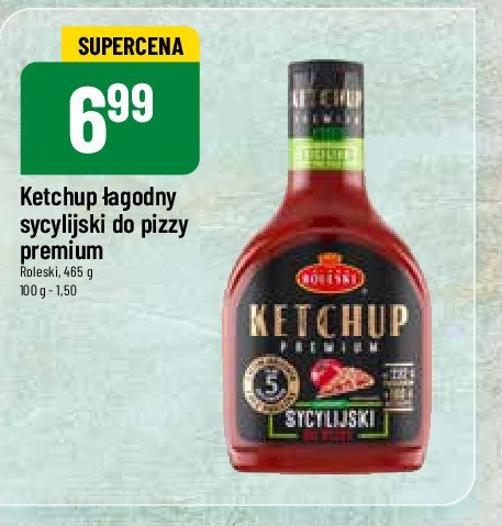 Ketchup premium sycylijski Roleski promocja