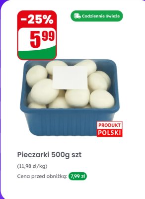 Pieczarki 500 g Dino promocja w Dino