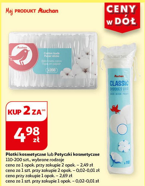 P艂atki kosmetyczne Auchan promocja