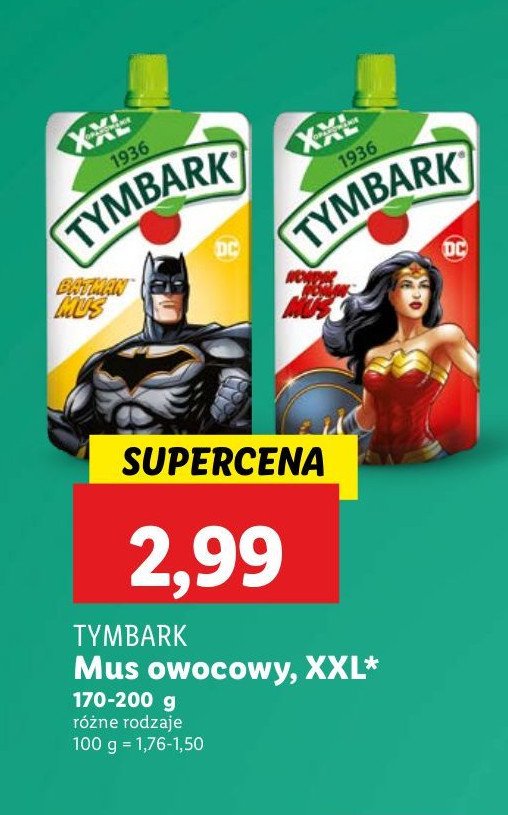 Mus batman Tymbark promocja