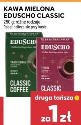 Kawa mielona Eduscho Classic promocja w Stokrotka