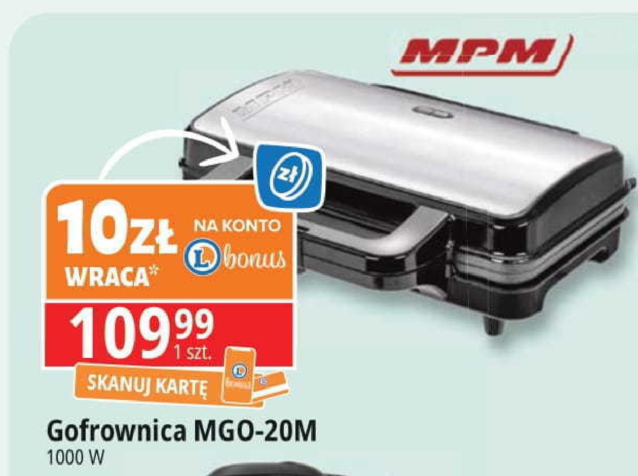Gofrownica mgo-20m Mpm product promocja