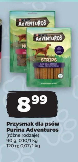 Strips o smaku sarniny Purina adventuros promocja