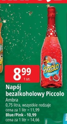 Napój bezalkoholowy Piccolo Amiola 0,75 litra promocja w Leclerc