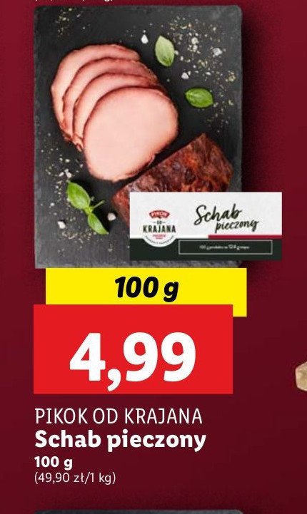 Schab pieczony Pikok od krajana promocja