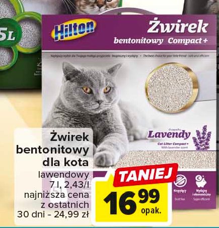 Żwirek lawendowy Hilton promocja