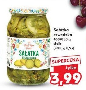 Sałatka szwedzka K-classic stąd takie dobre! promocja