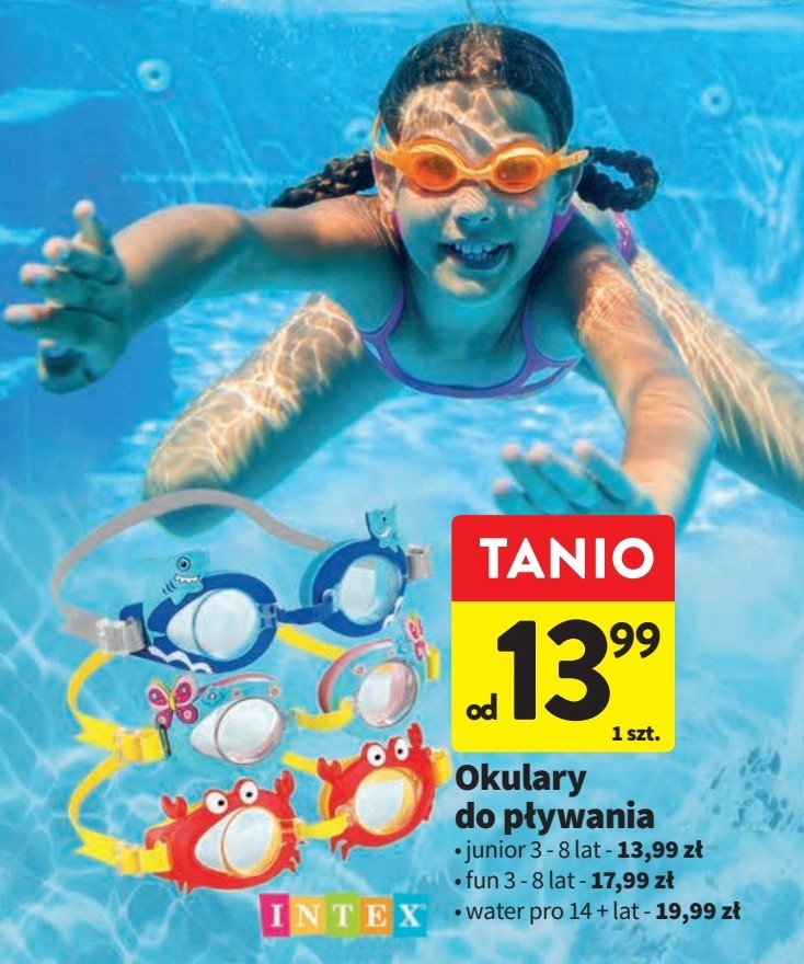 Okulary fun Intex promocja