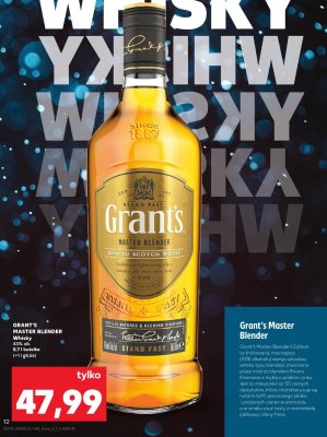 Whisky Master Blender promocja w Kaufland