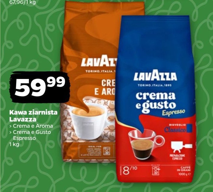 Kawa Lavazza crema & aroma promocja